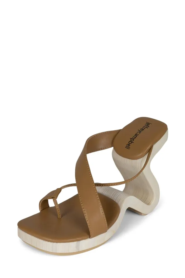 Women Jeffrey Campbell Heel ARBELOS Natural