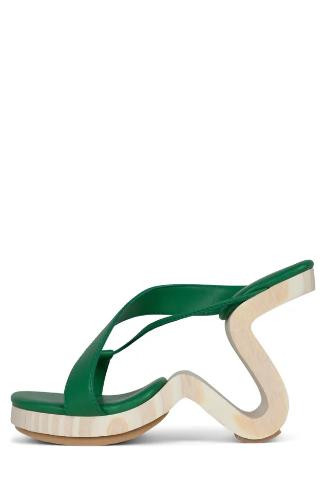 Women Jeffrey Campbell Heel ARBELOS Natural