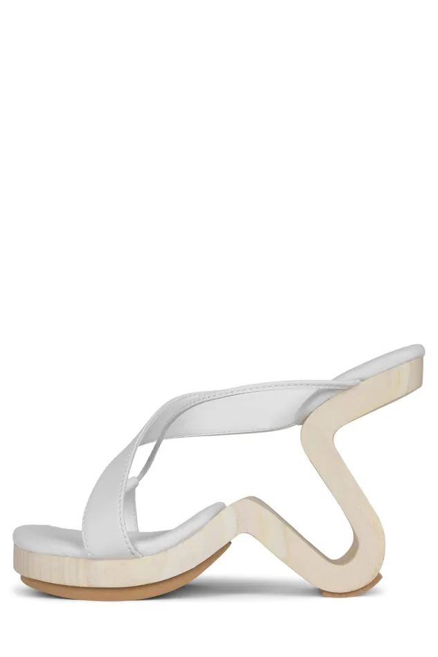 Women Jeffrey Campbell Heel ARBELOS Natural