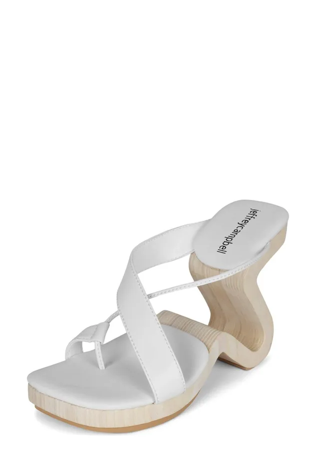 Women Jeffrey Campbell Heel ARBELOS Natural