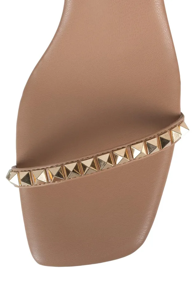 Women Jeffrey Campbell Heel LUXORLB Beige Gold