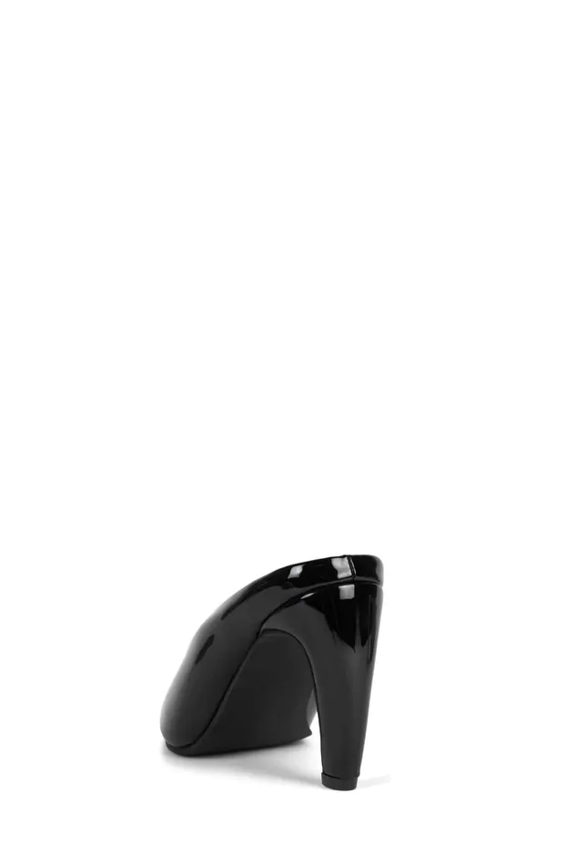 Women Jeffrey Campbell Mule BUZZING Tan Patent