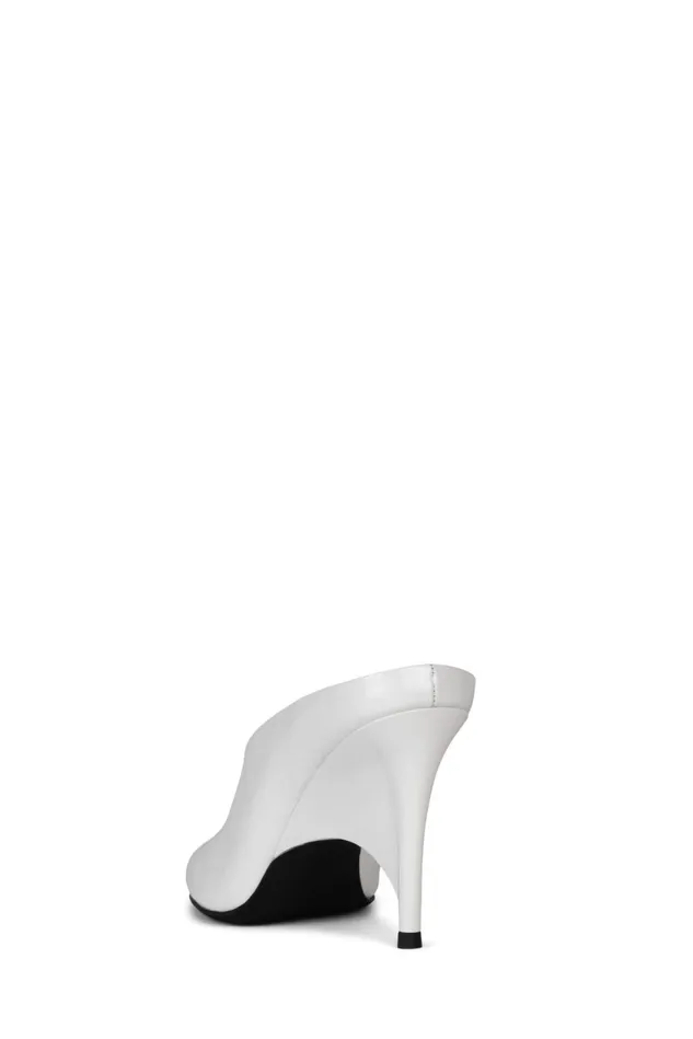 Women Jeffrey Campbell Mule VADER Black Patent