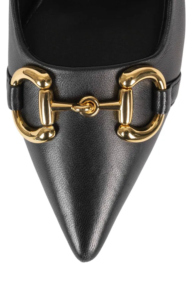 Women Jeffrey Campbell Pump HAPPYHOUR Natural Gold