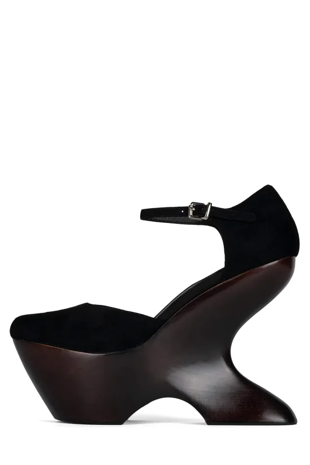 Women Jeffrey Campbell Pump HARMONIA Black Suede