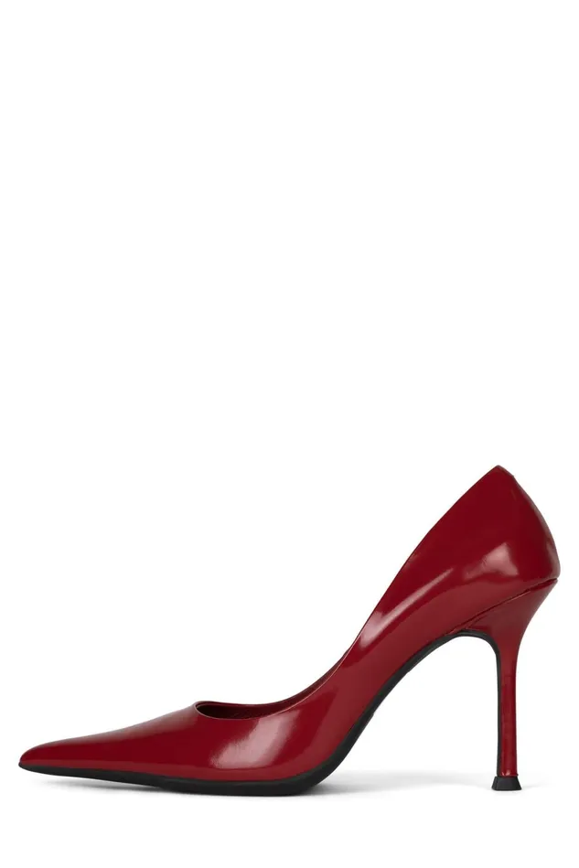 Women Jeffrey Campbell Pump RISKTAKER Red Box