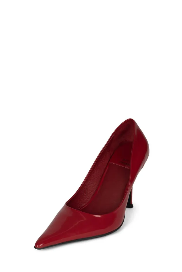 Women Jeffrey Campbell Pump RISKTAKER Red Box