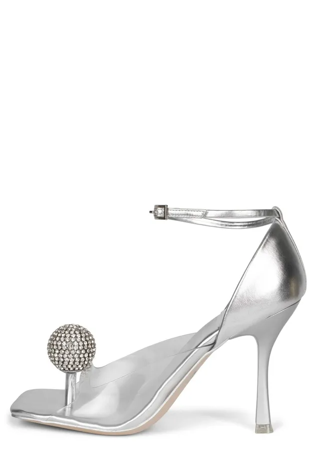 Women Jeffrey Campbell Pump SOPHISTICA Silver