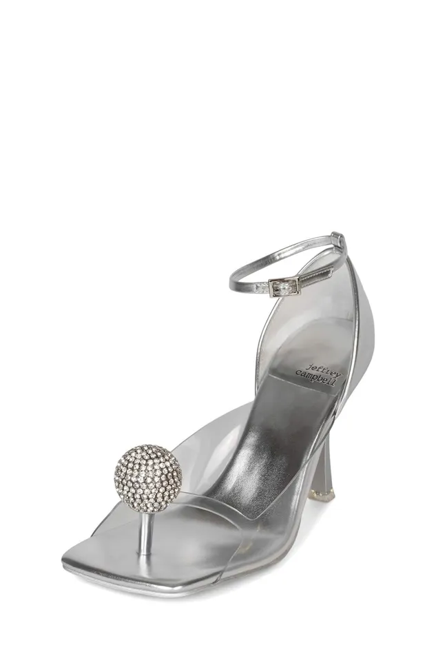 Women Jeffrey Campbell Pump SOPHISTICA Silver