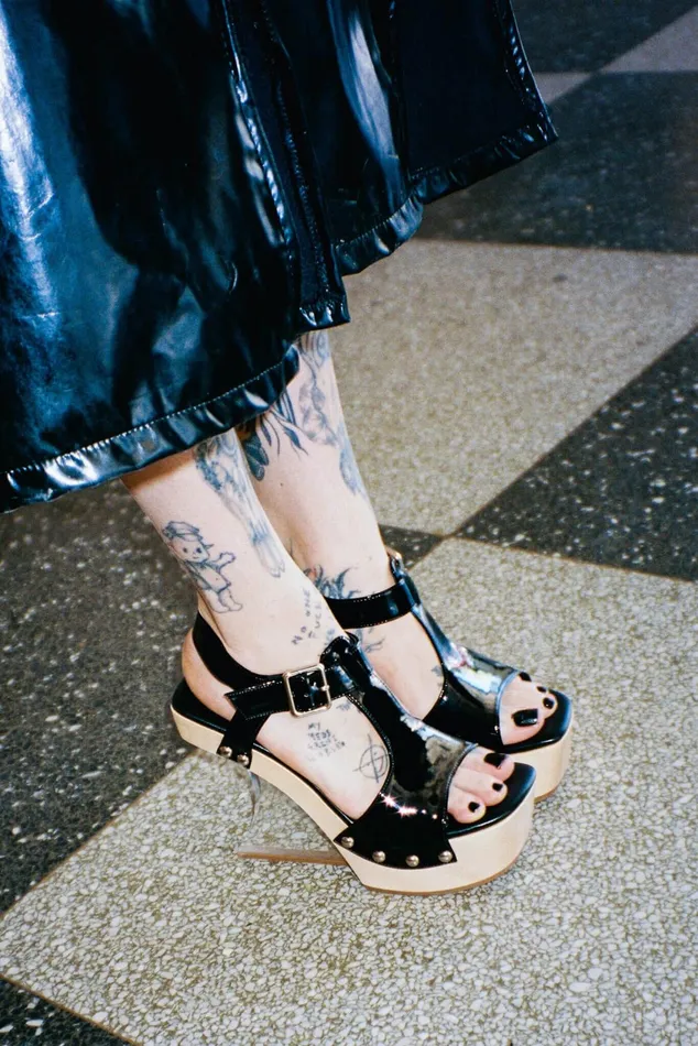 Women Jeffrey Campbell Sandal GALLERIA Black Patent