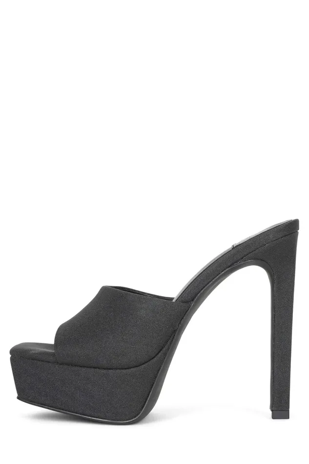 Women Jeffrey Campbell Sandal GOINGGLAM Black Glitter