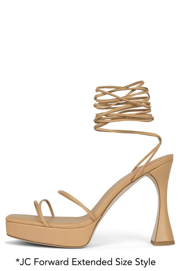 Women Jeffrey Campbell Sandal ISLABON Natural