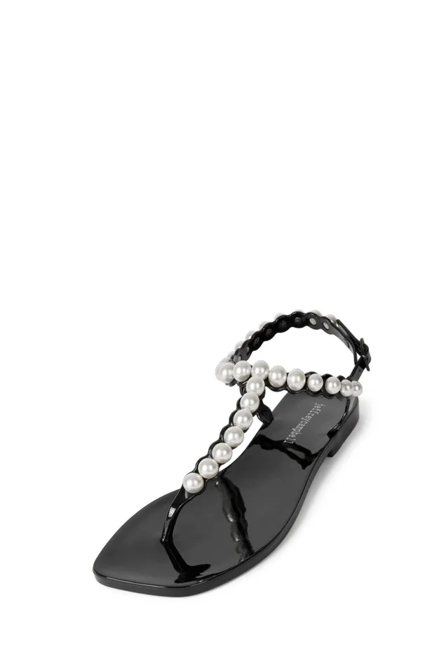 Women Jeffrey Campbell Sandals Under 100 PEARLESQUE Natural Shiny