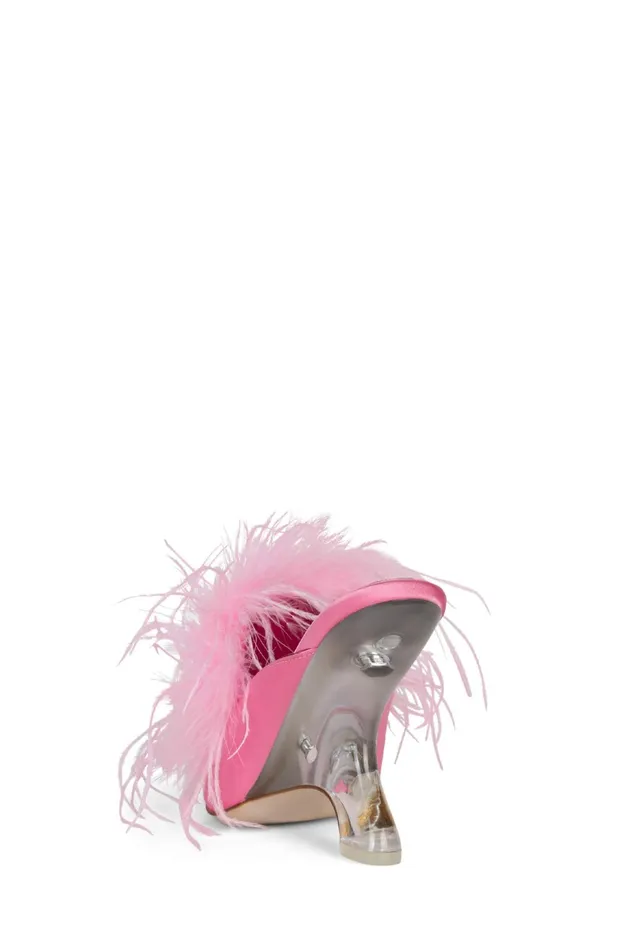 Women Jeffrey Campbell Wedge FURWUT White Satin