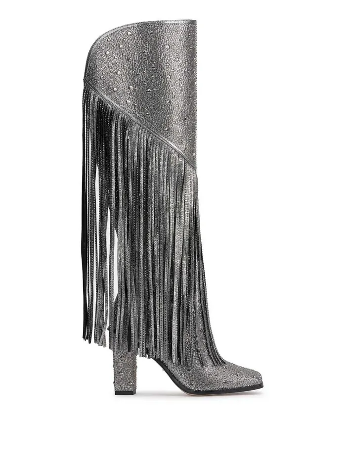 Women Jessica Simpson Boots and Booties Asire Boot In Pewter