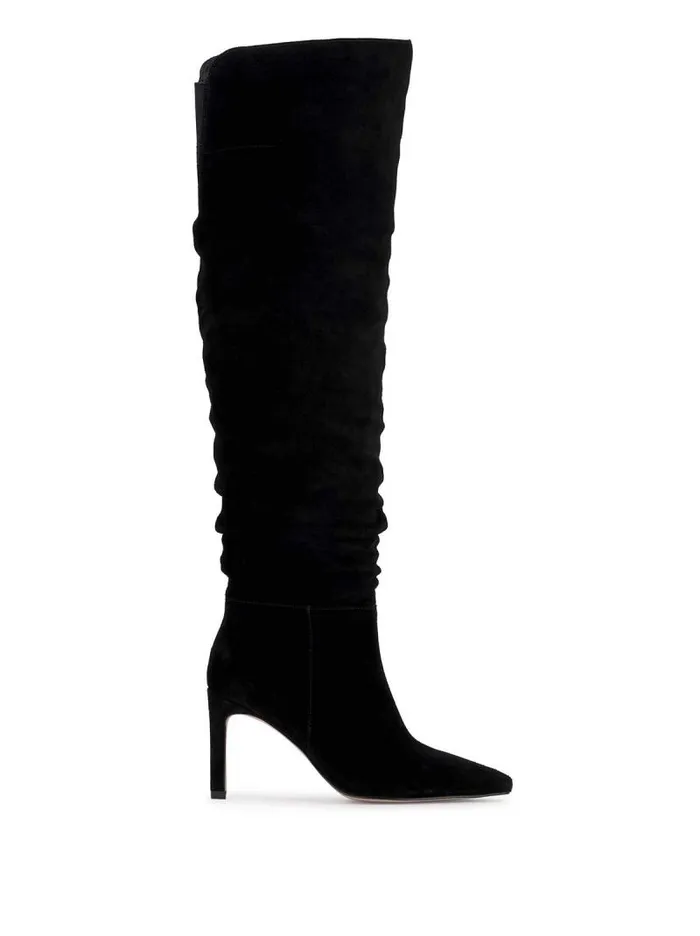 Women Jessica Simpson Boots and Booties Emetta Over The Knee Boot In Black
