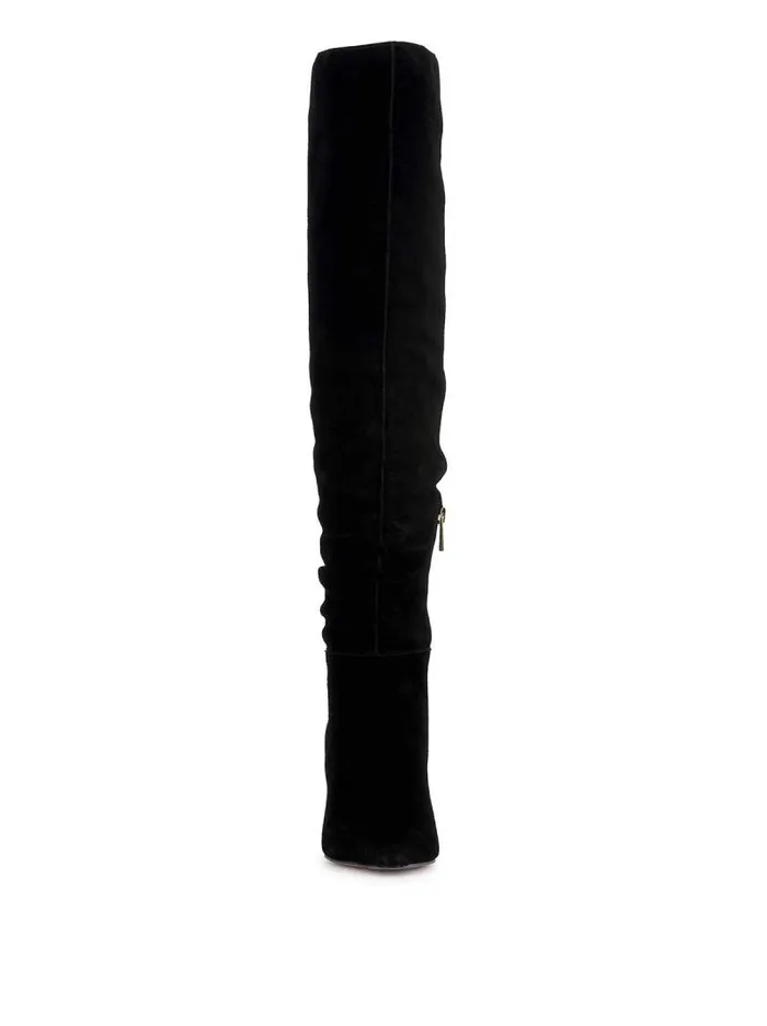 Women Jessica Simpson Boots and Booties Emetta Over The Knee Boot In Black
