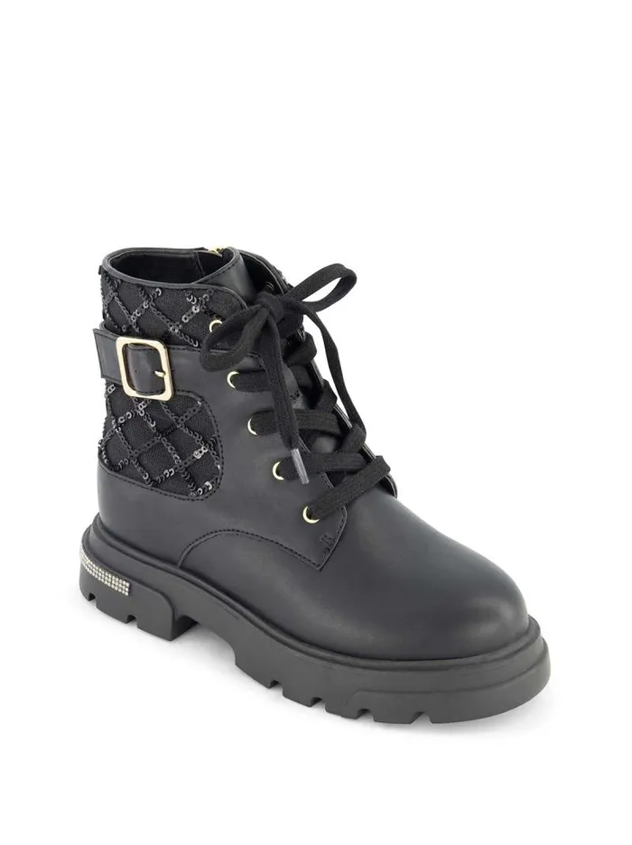 Women Jessica Simpson Boots and Booties Little Girls039 Rosa Buckle Boot In Black