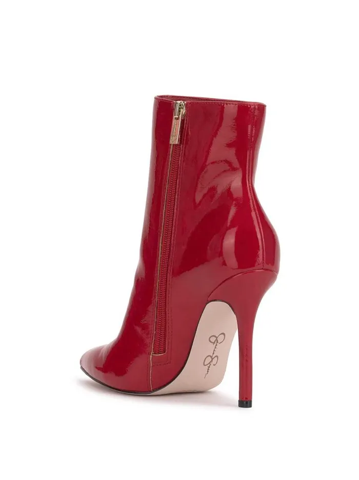 Women Jessica Simpson Boots and Booties Lyren Bootie In Red Muse
