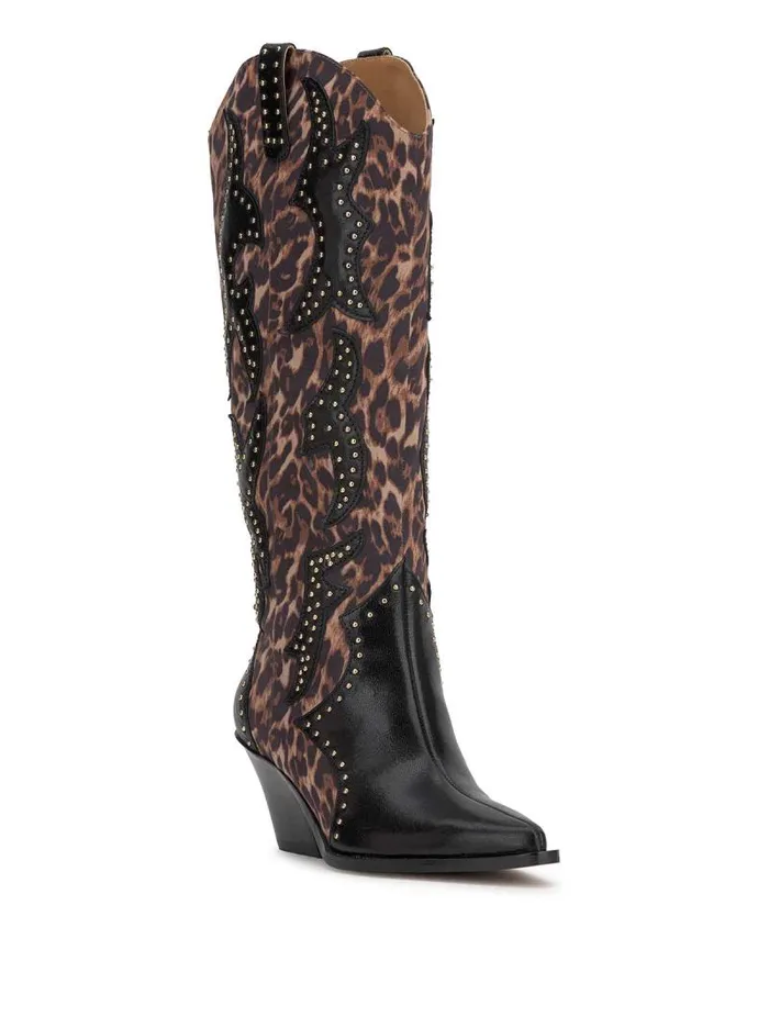 Women Jessica Simpson Boots and Booties Zaikes Western Boot In Leopard