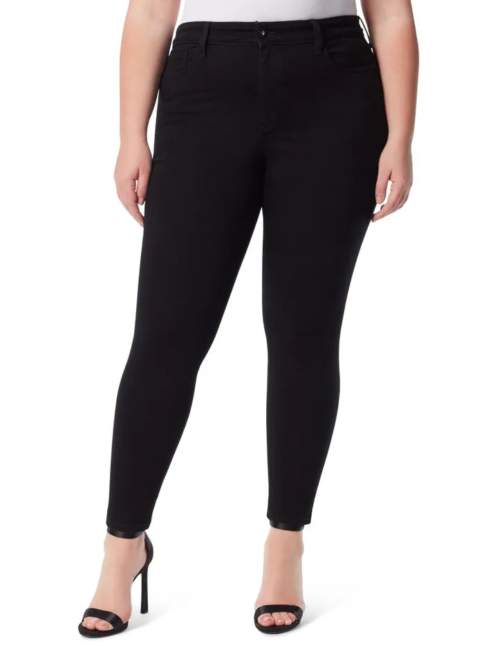 Women Jessica Simpson Bottoms Adored High Rise Ankle Skinny Jeans In Black