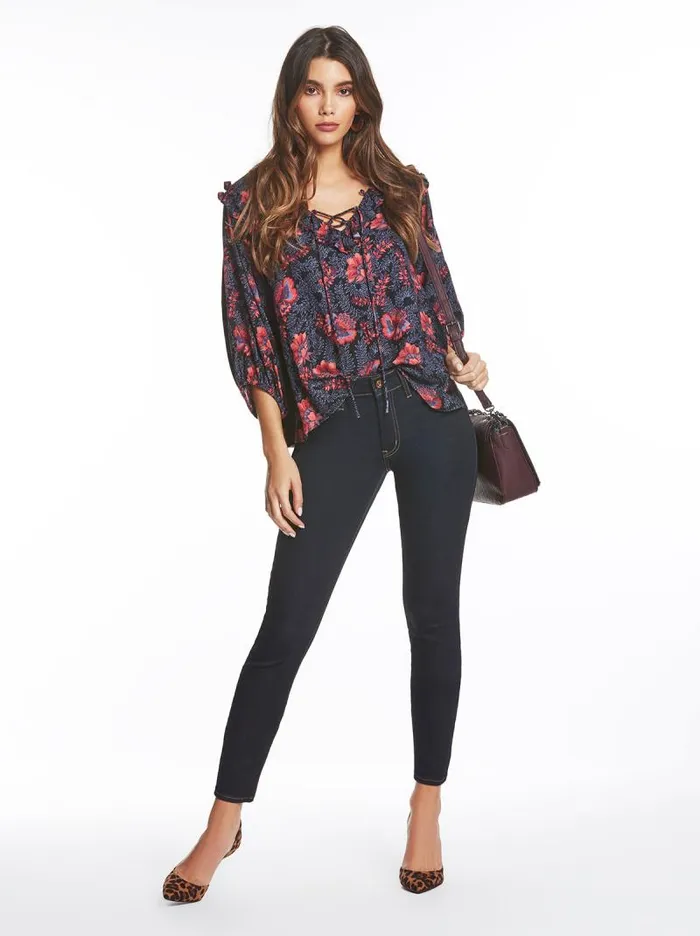 Women Jessica Simpson Bottoms Adored High Rise Skinny Jean In Rustin