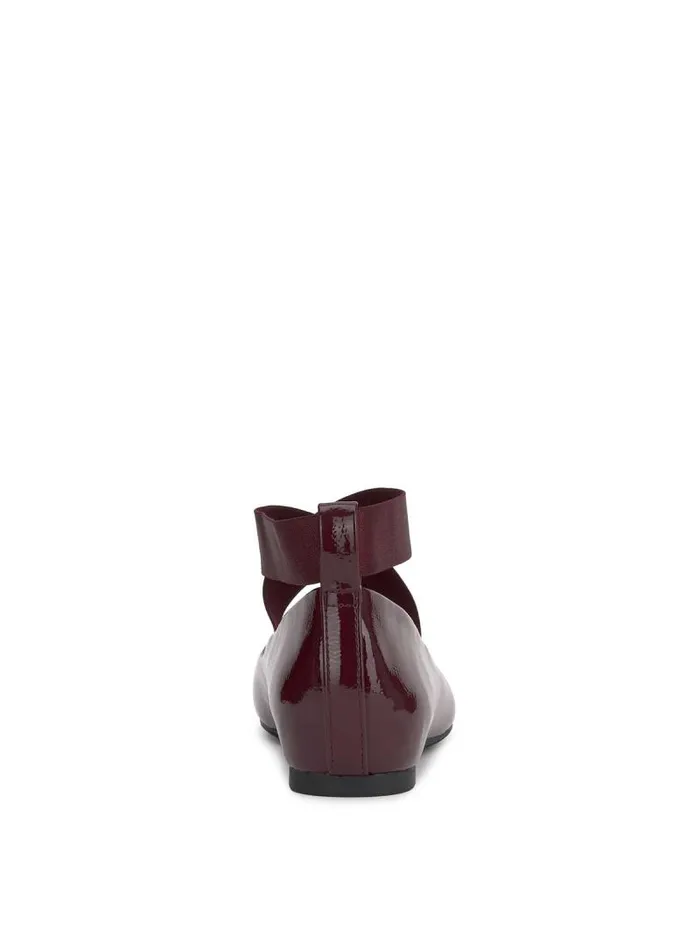 Women Jessica Simpson Flats Mandayss Ballet Flat In Dark Cherry