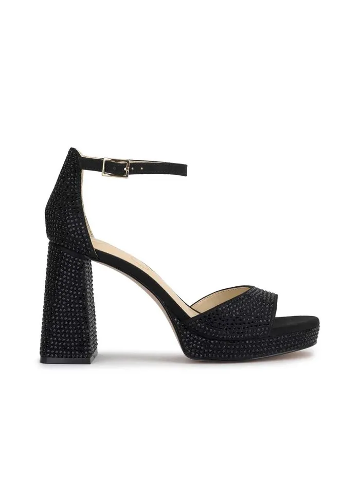 Women Jessica Simpson Sandals Kaliah Platform Sandal In Black Embellished