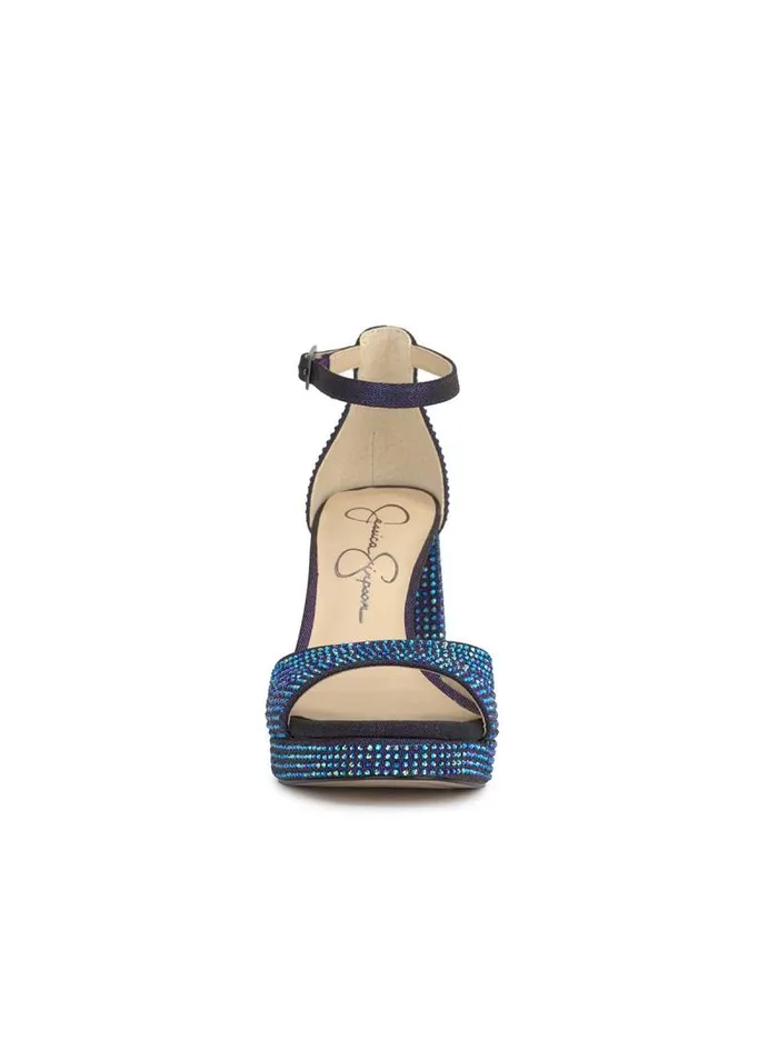 Women Jessica Simpson Sandals Kaliah Platform Sandal In Midnight Blue