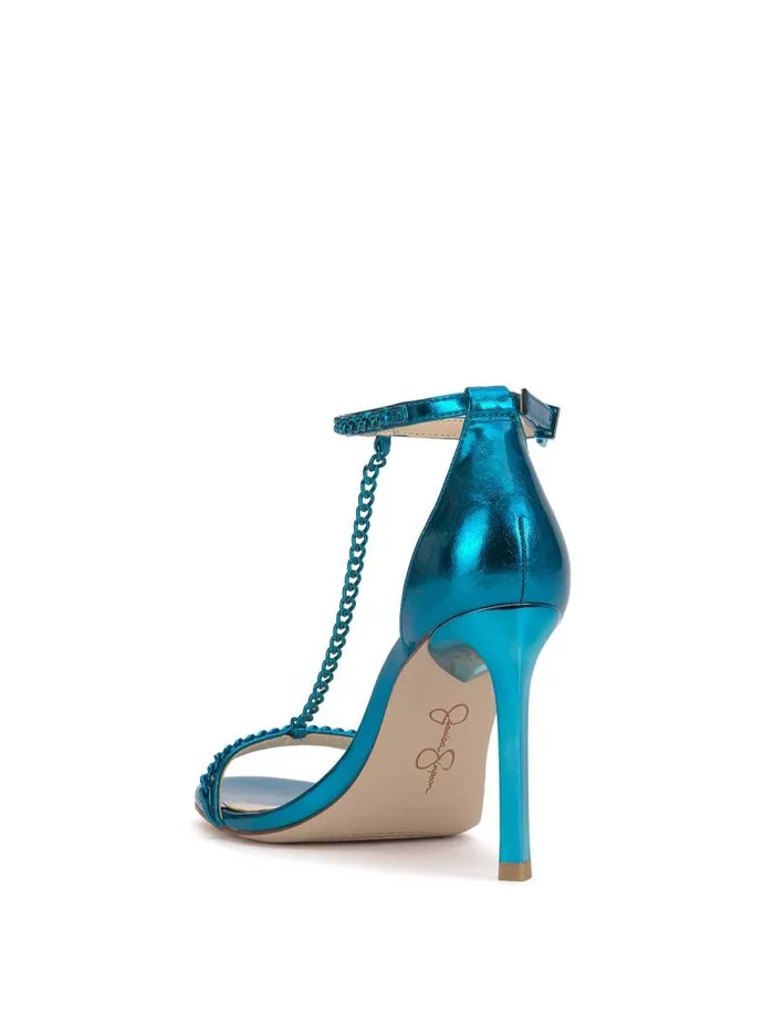 Women Jessica Simpson Sandals Qiven High Heel In Blue
