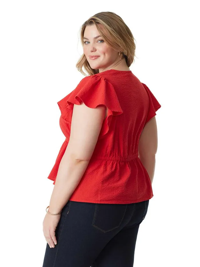 Women Jessica Simpson Tops and Tees Candice Shirt In Adrenaline Rush