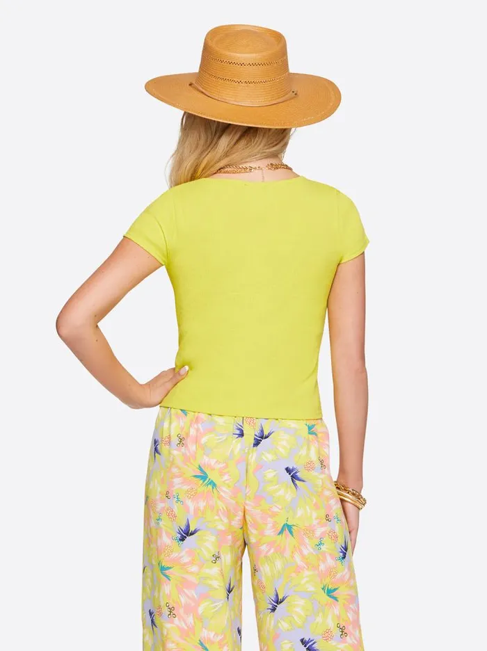 Women Jessica Simpson Tops and Tees Min Top In Limeade