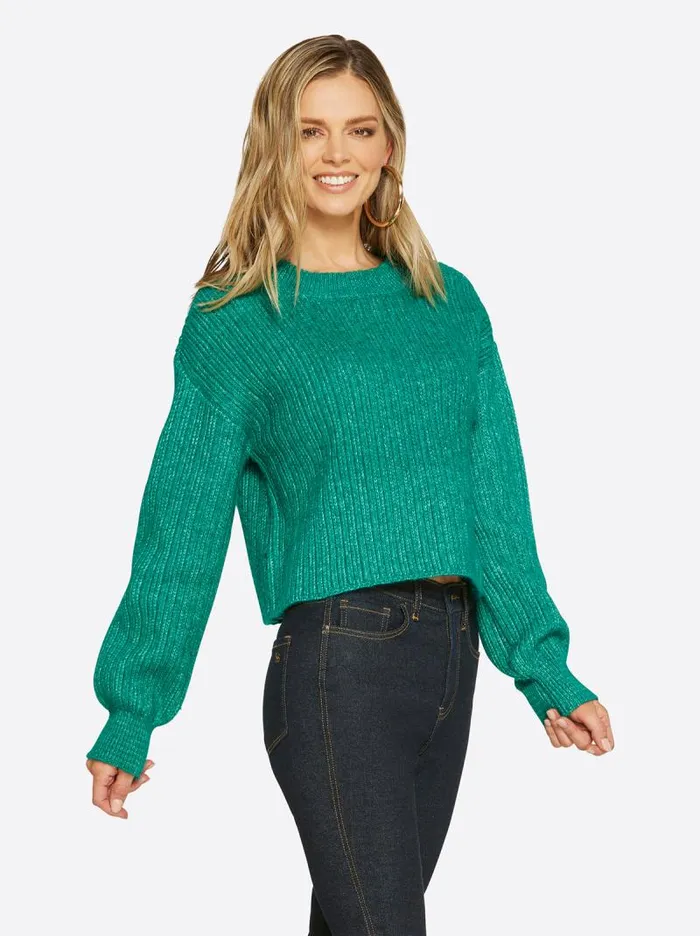Women Jessica Simpson Tops and Tees Portia Sweater In Corsair