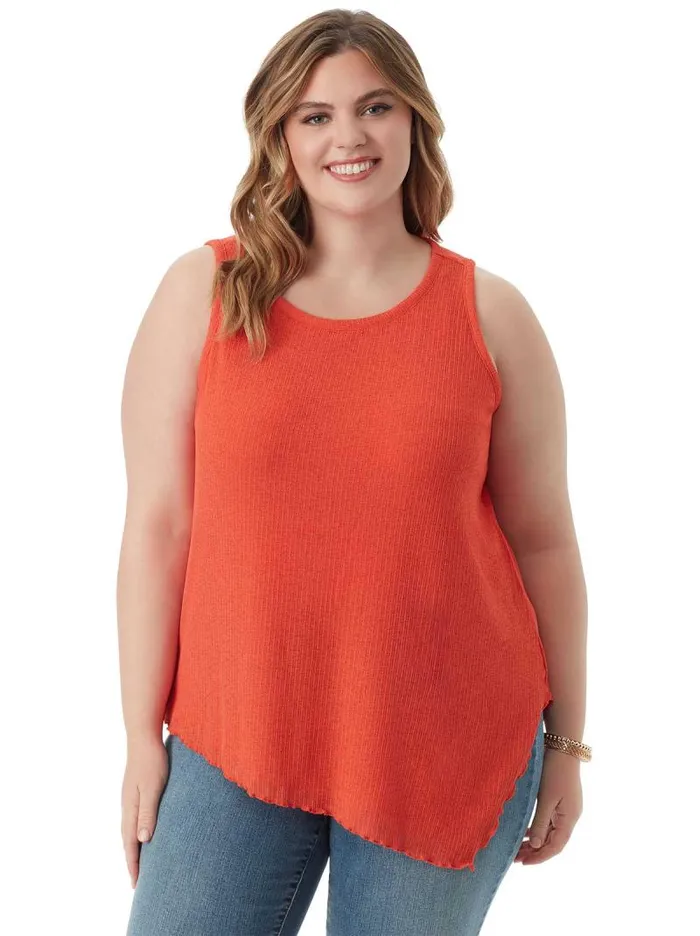 Women Jessica Simpson Tops and Tees Winsome Tank In Paprika
