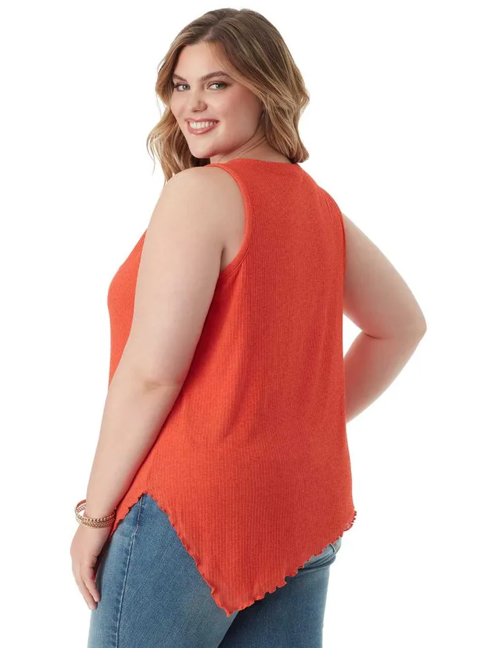 Women Jessica Simpson Tops and Tees Winsome Tank In Paprika