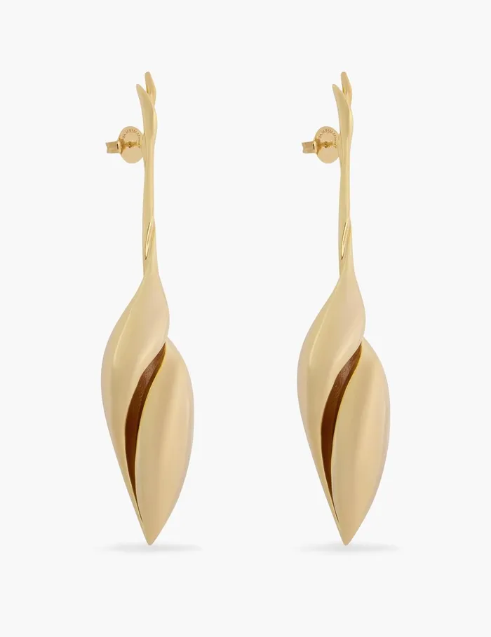 Women Jewellery Zimmermann Flow Drop Earrings Gold