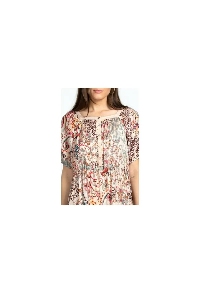 Women Jungle Paisley Zenovia Dress Jungle Paisley Johnny Was Dresses