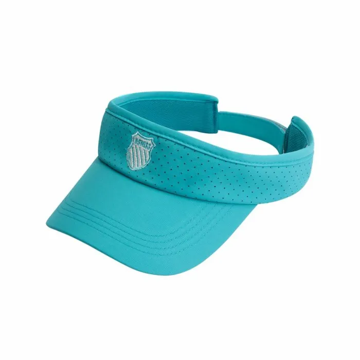 Women KSwiss Hats and Headwear WOMEN LASER COURT VISOR Nile Blue
