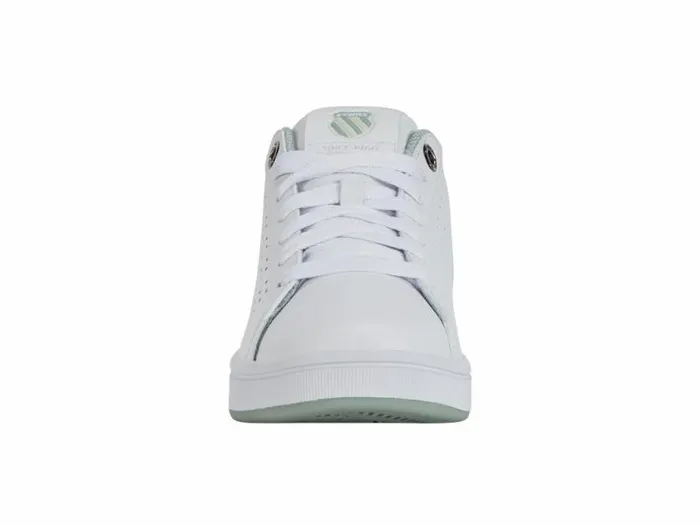 Women KSwiss Lifestyle BASE COURT Whitecanary Greenfrosty Green