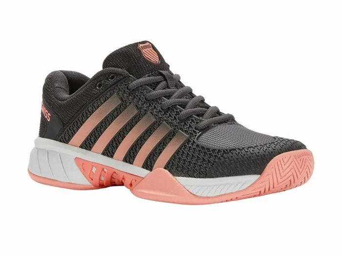 Women KSwiss Pickleball EXPRESS LIGHT PICKLEBALL Asphaltsteel Graypeach