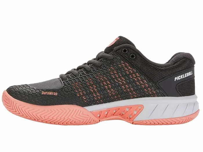 Women KSwiss Pickleball EXPRESS LIGHT PICKLEBALL Asphaltsteel Graypeach