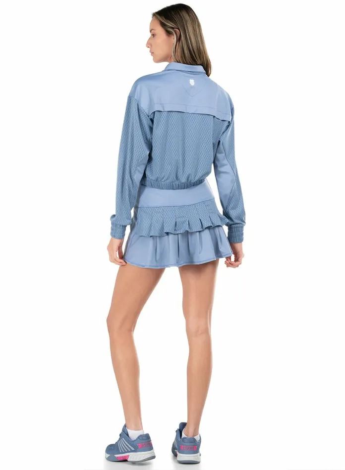 Women KSwiss TShirts and Tops DIAMOND 14 ZIP LS Infinity Women KSwiss TShirts and Tops DIAMOND 14 ZIP LS Infinity