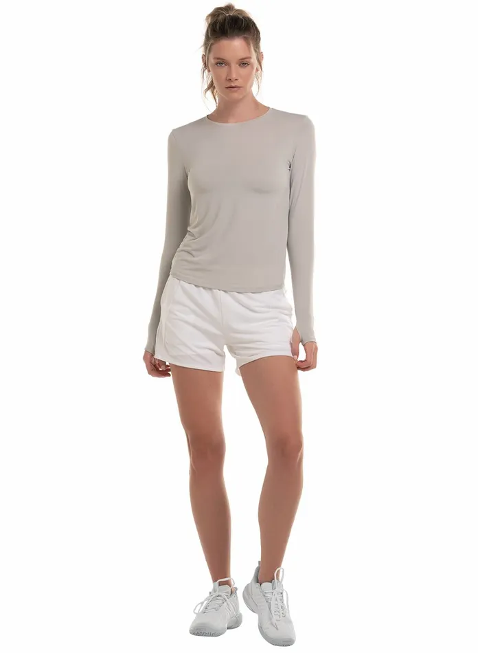 Women KSwiss TShirts and Tops VOLLEY LS Meteorite