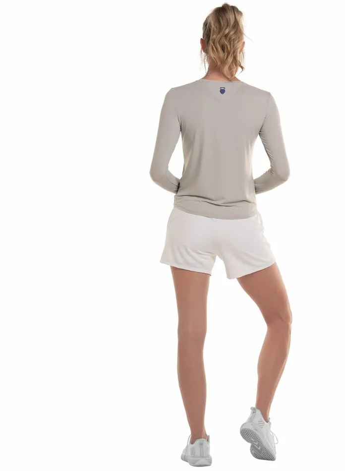 Women KSwiss TShirts and Tops VOLLEY LS Meteorite