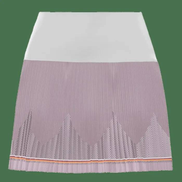 Women KSwiss Tennis and Pickleball PLEATED SKIRT145034 Light Quartz