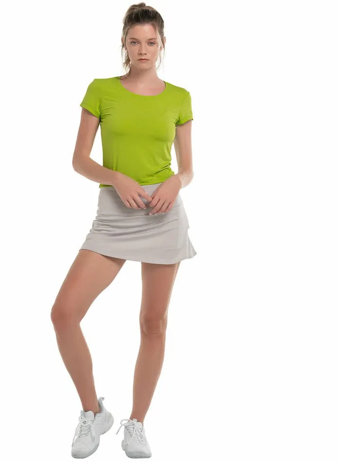 Women KSwiss Tennis COURT SKIRT135034 Meteorite