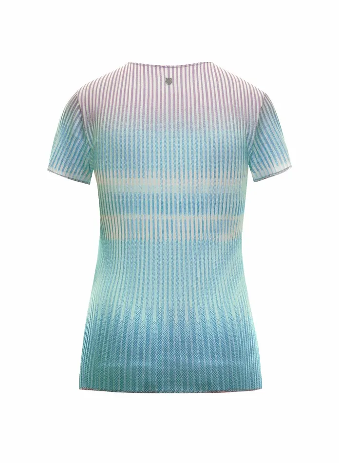 Women KSwiss Tennis PLEATED SS CREW Angel