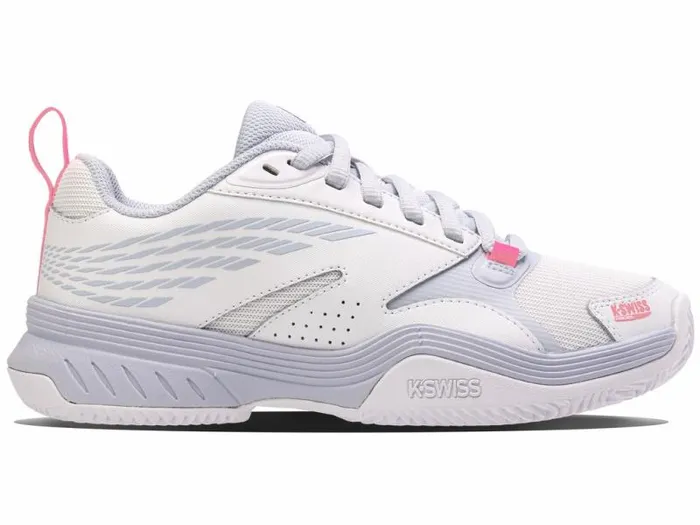Women KSwiss Tennis SPEEDEX PADEL Whitearctic Iceneon Pink