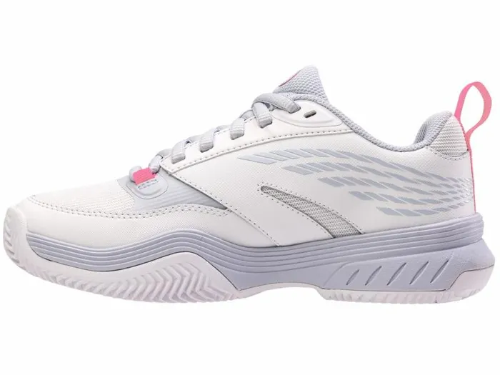 Women KSwiss Tennis SPEEDEX PADEL Whitearctic Iceneon Pink