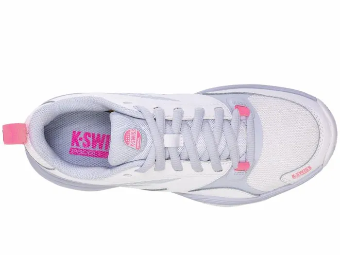 Women KSwiss Tennis SPEEDEX PADEL Whitearctic Iceneon Pink